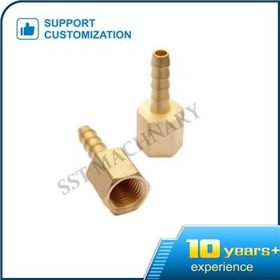 Encaixe reto de latão